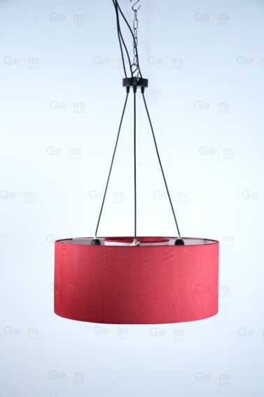 FABRIC HANGING LIGHT RED FB LIGHT